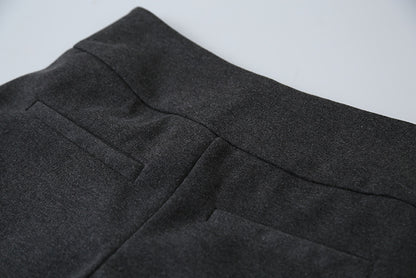 【LD11048】實拍S~XL秋冬毛呢厚款高腰直筒褲251202