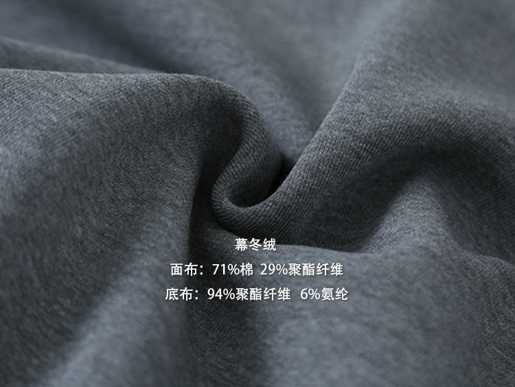 【LD11040】實拍字母印花加厚加絨連帽衞衣251202