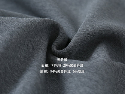 【LD11040】實拍字母印花加厚加絨連帽衞衣251202