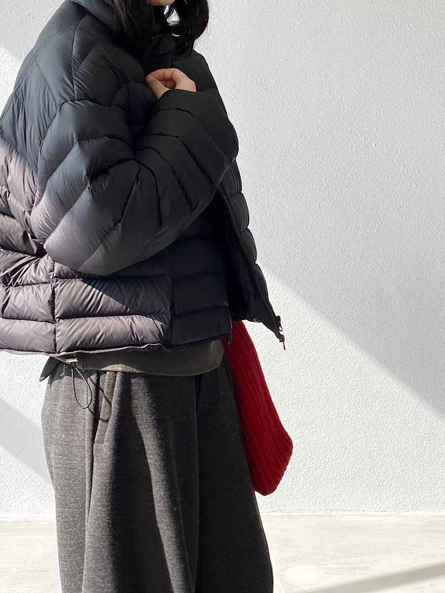 【cimz6383】實拍高領寶款排骨白鴨絨外套（白鴨絨90）251120