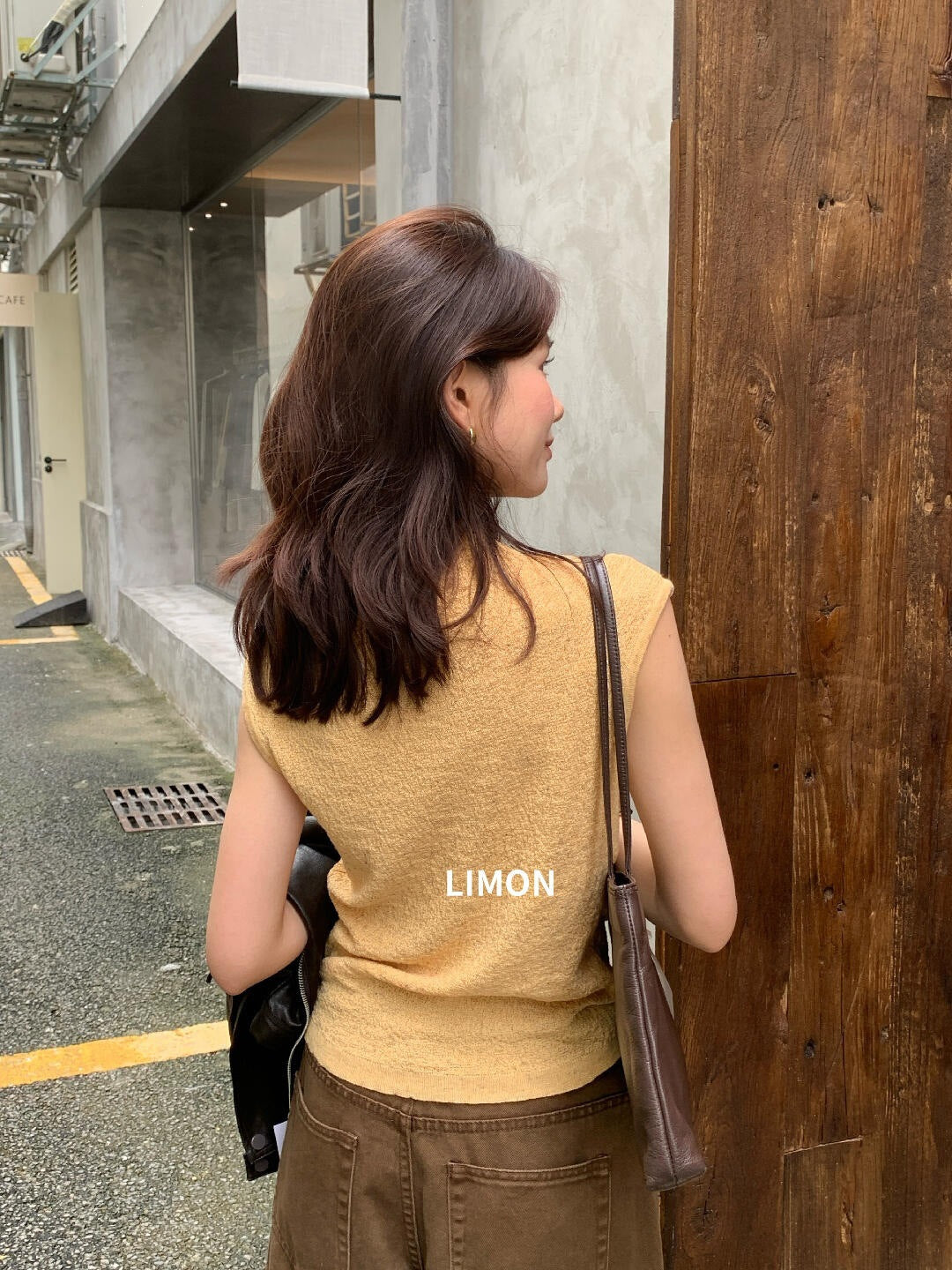 【LNM8583】檸檬家韓系高質感・氣質立領針織背心260831