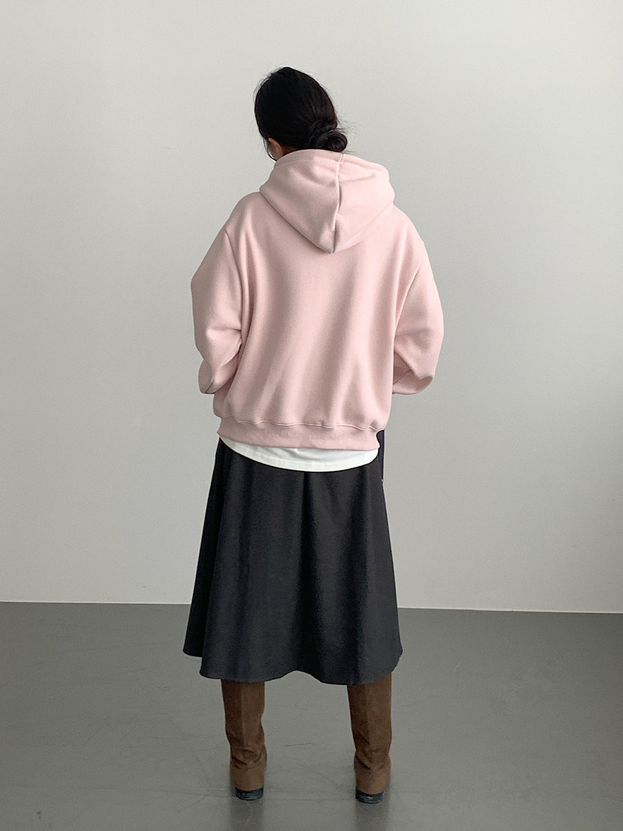 【LD11034】實拍毛呢超顯瘦保暖高腰大裙擺a字裙251124