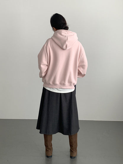 【LD11034】實拍毛呢超顯瘦保暖高腰大裙擺a字裙251124