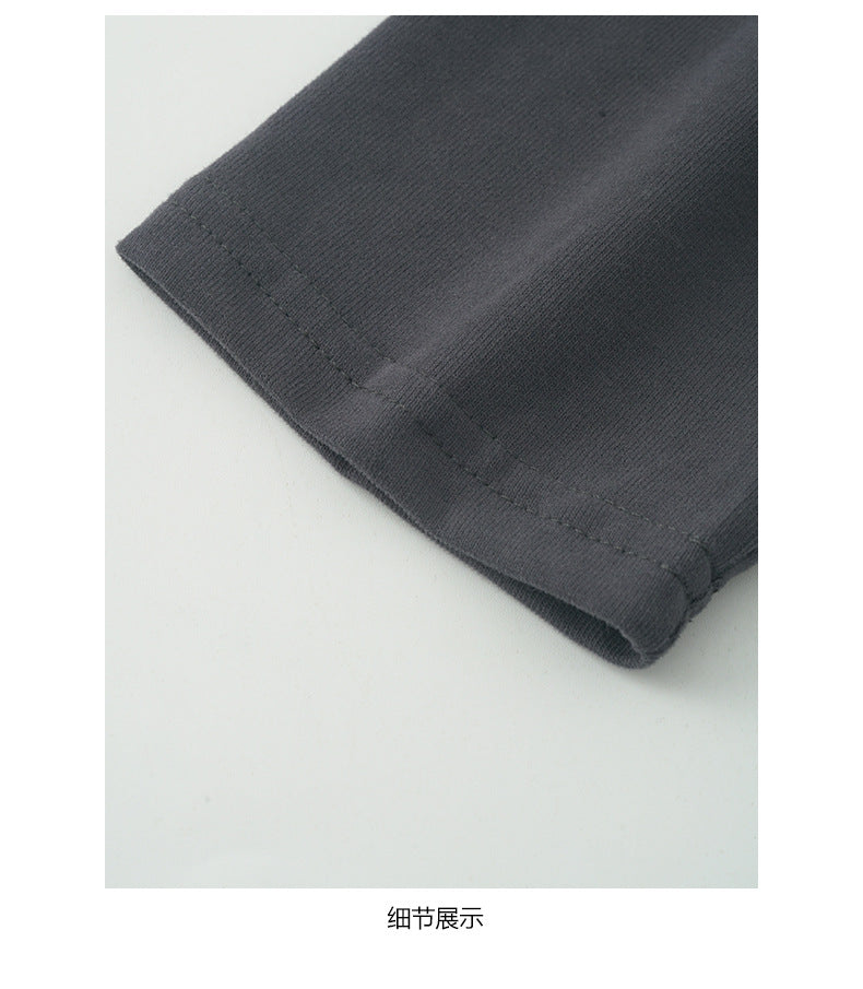 【H5486】實拍磨毛小熊印花長袖T恤251109