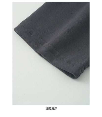 【H5486】實拍磨毛小熊印花長袖T恤251109