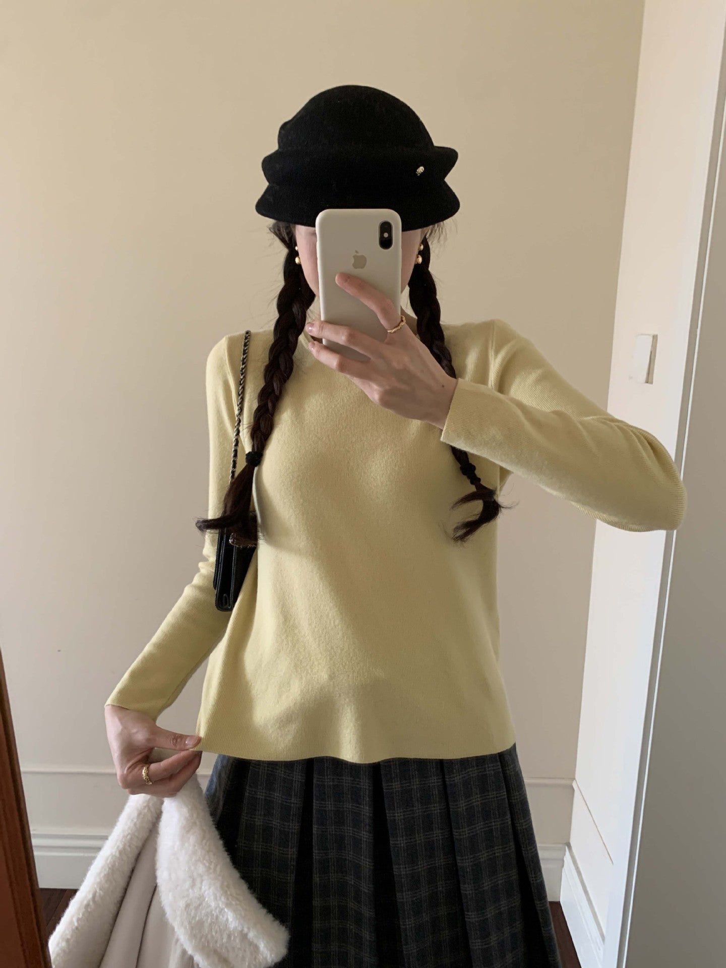 【H5510】實拍5色簡約雙層領針織T恤
251118