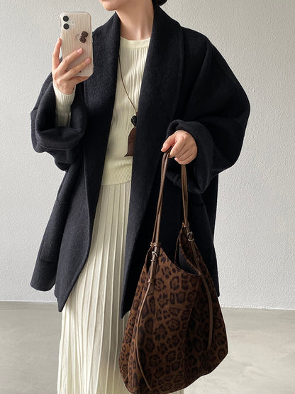 【cimz519】實拍冬天澳羊毛100%雙面呢大衣外套251201