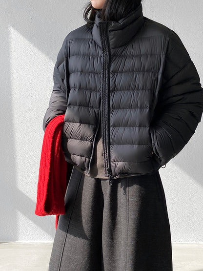 【cimz6383】實拍高領寶款排骨白鴨絨外套（白鴨絨90）251120