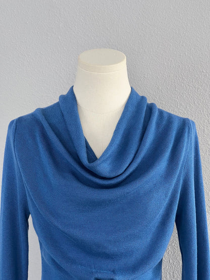 【cimzM946】氣質慵懶超顯白✨設計感垂墜領一字肩露肩顯瘦針織上衣260319