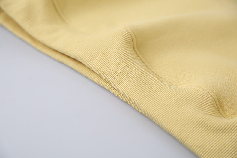 【LD11064】實拍慵懶灰色加絨加厚連帽寬鬆衞衣251209