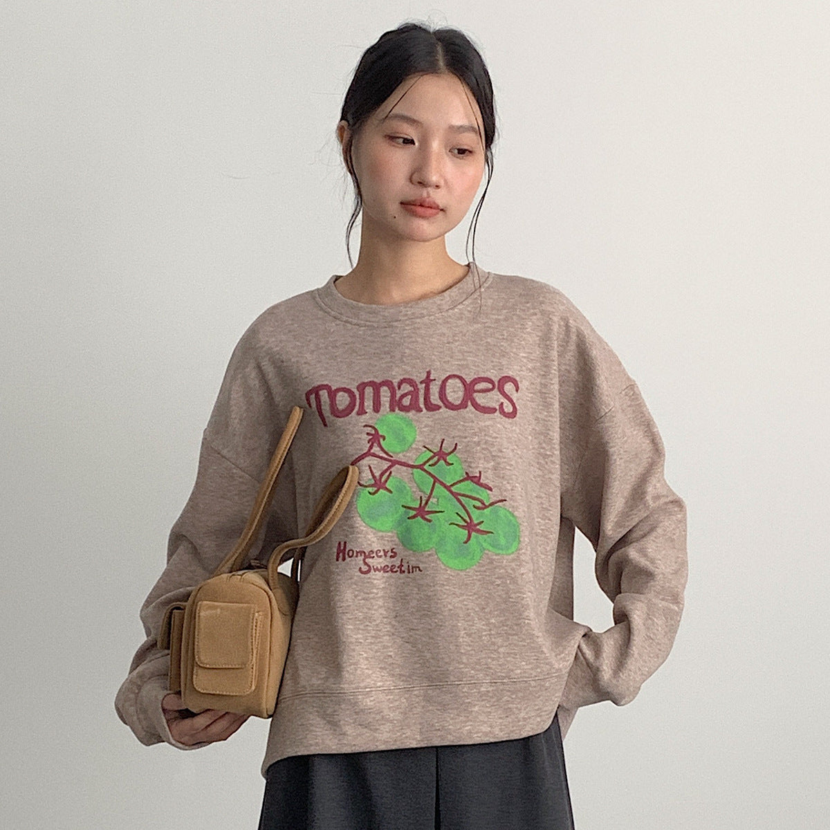 【LD3292】實拍秋冬字母印花加絨衞衣251103