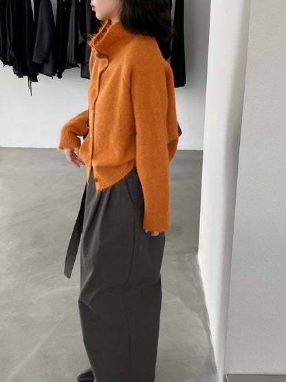 【cim8616】實拍質感加厚慵懒態度高領針織毛衣251114