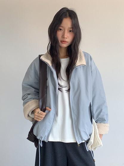 【LD11025】實拍舒適小熊刺繡寬鬆長袖T恤251124