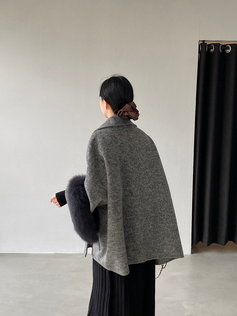 【cimz519】實拍冬天澳羊毛100%雙面呢大衣外套251201