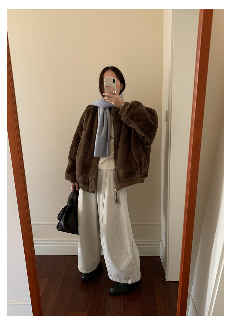 【H5519】實拍S~XL美式天絲棉厚款彎刀休閒褲251125