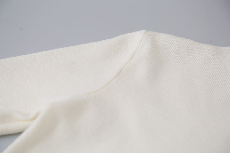 【LD11065】實拍半高領針織衫+針織背心251209