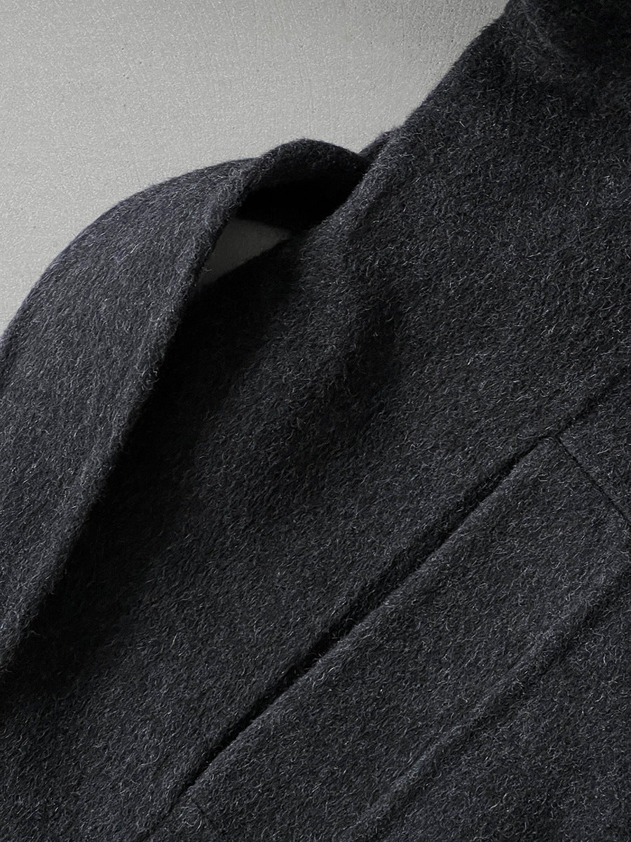 【cimzD6616】實拍高級大氣款雙面羊毛呢廓形外套大衣（100羊毛）251120