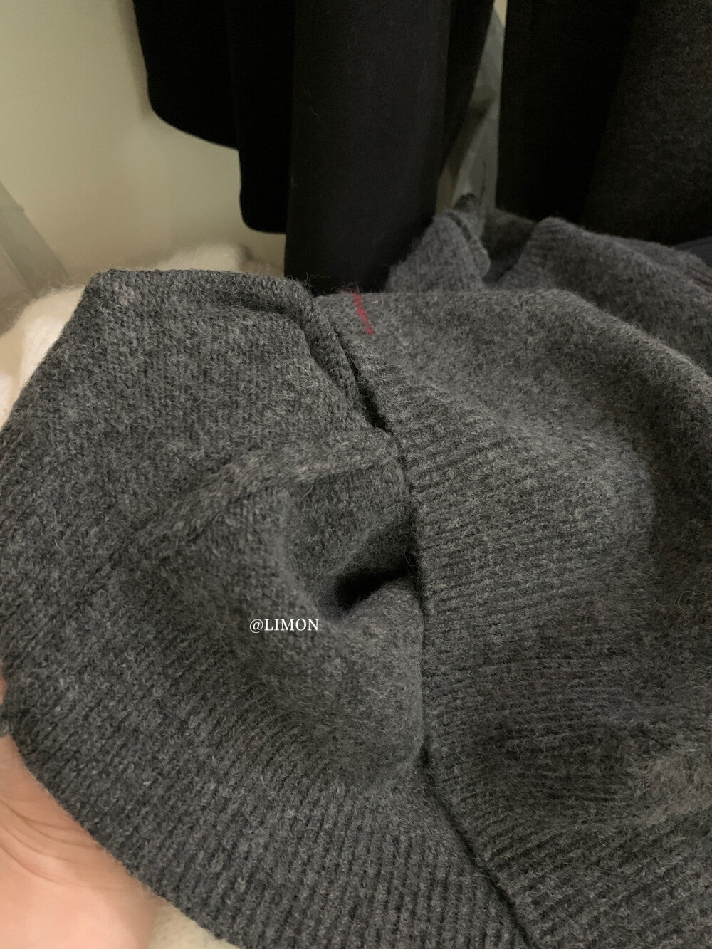 【L6880】實拍檸檬秋冬菱格針織開衫+圓領背心+針織裙251117