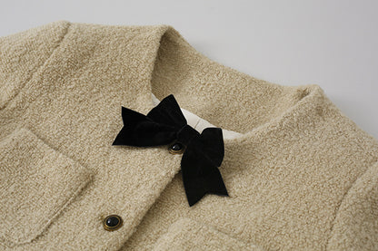 【LD9632】實拍氣質經典厚款羊毛43%白鴨絨外套（白鴨絨50%)251209