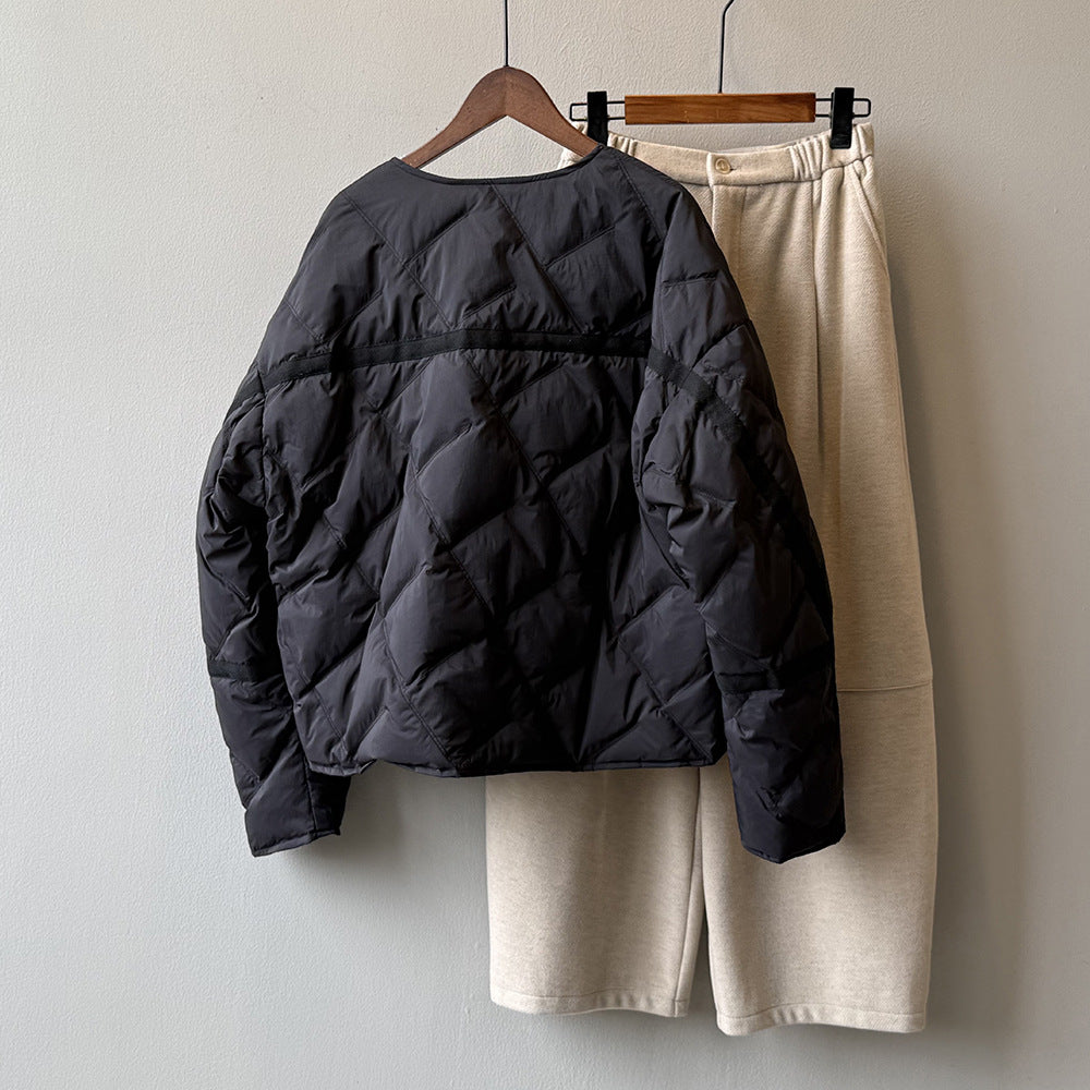 【Y82653】實拍輕保暖羽絨外套(含90％白鴨絨)251016