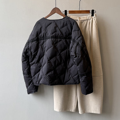 【Y82653】實拍輕保暖羽絨外套(含90％白鴨絨)251016