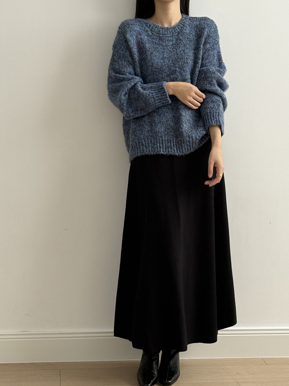 【Y2530】實拍冬季雜色古着針織毛衣(含羊毛6%)251106