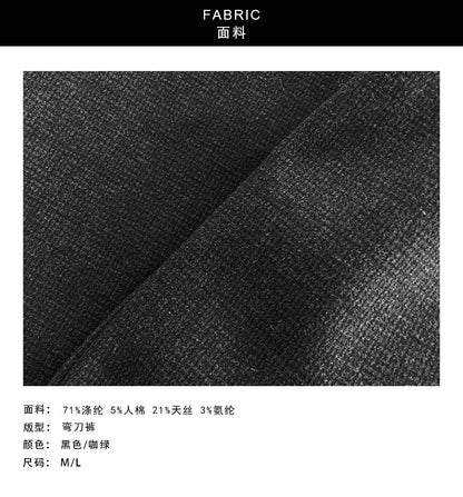 【cimz26065】老錢風・燈芯絨寬褲休閒西裝褲261029