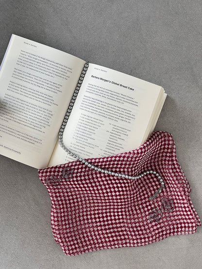 【cimzW807】 法式复古高级感絲巾髮帶綁脖多用途絲巾260319