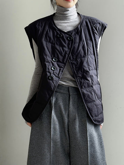 【Y82633】實拍輕暖羽絨背心（含90％白鴨絨）251016