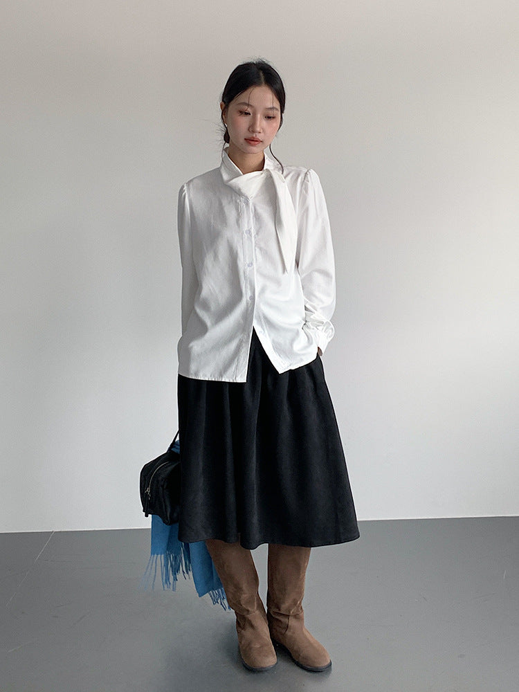 【LD11014】實拍學院感條紋圓領針織毛衣251110