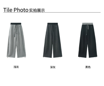 【H5508】實拍M~XL懶懶加厚奧粒絨舒適休閒彎刀褲型251118