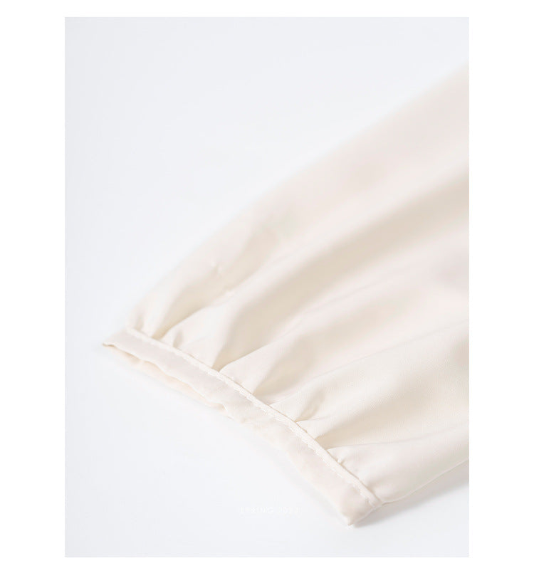 在台現貨【H742】實拍韓國清新氣質設計假兩件上衣