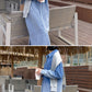【F10514】韓國秋季小眾設計感漸變暈染撞色牛仔洋裝231030
