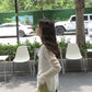 在台現貨【N463】實拍韓國春天V領設計流蘇長袖針織衫