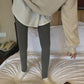 在台現貨【N9879】實拍韓國秋冬踩腳打底褲（加絨加厚）