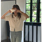 【H755】實拍韓國夏季氣質小清新鉤花針織衫230317